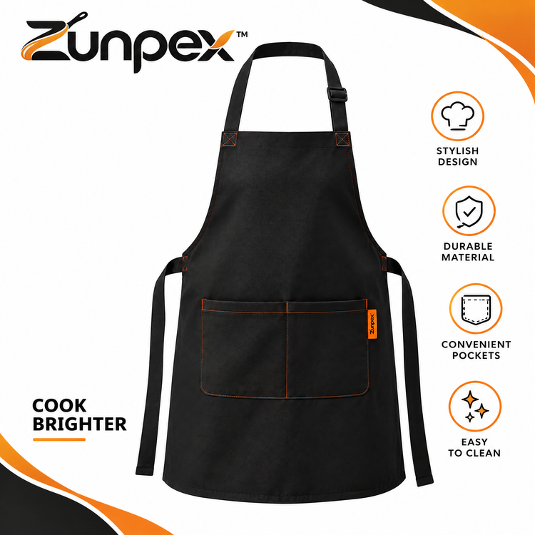 ZUNPEX Adjustable Kitchen Apron