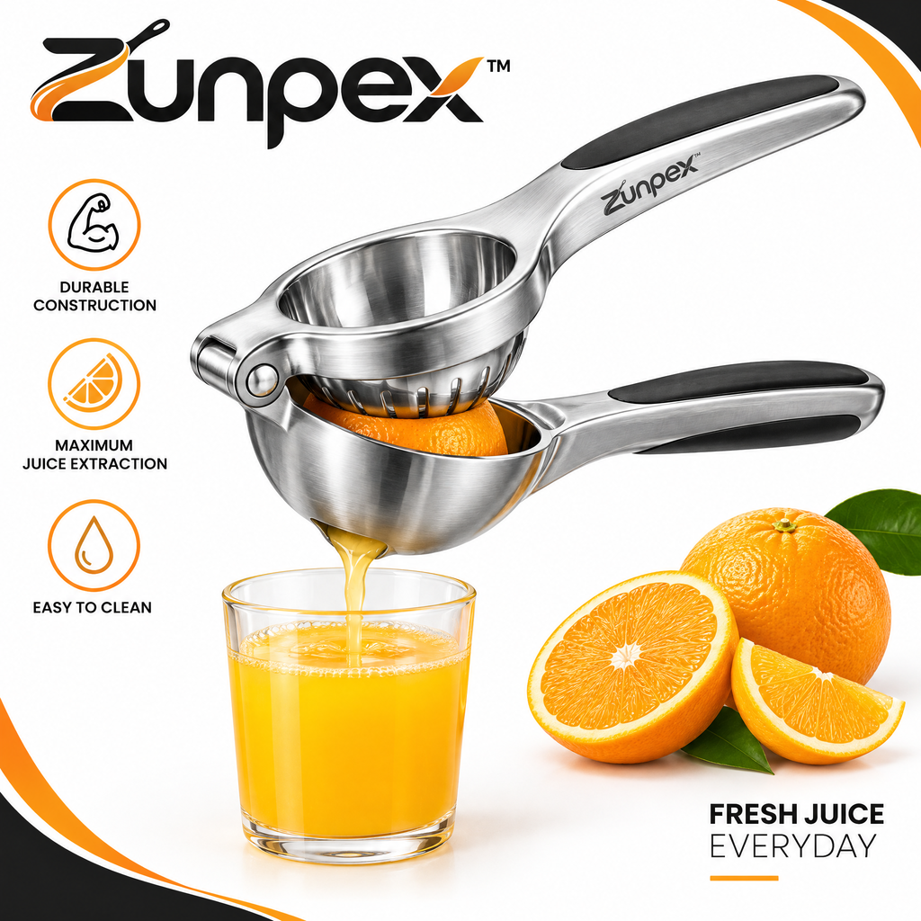 ZUNPEX Manual Citrus Juicer Press