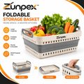 ZUNPEX Foldable Kitchen Storage Basket