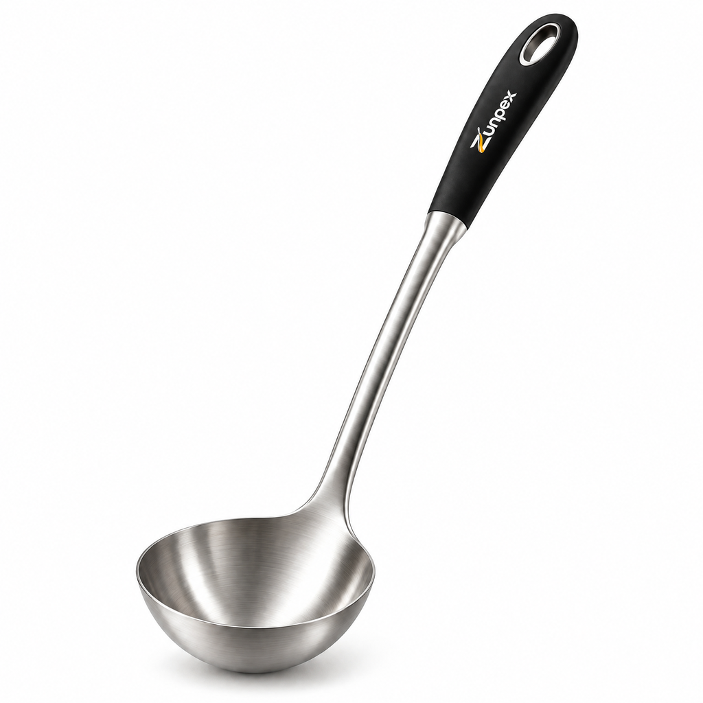ZUNPEX Stainless Steel Soup Ladle